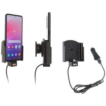 Samsung Galaxy A53 Active holder with 12V USB plug.