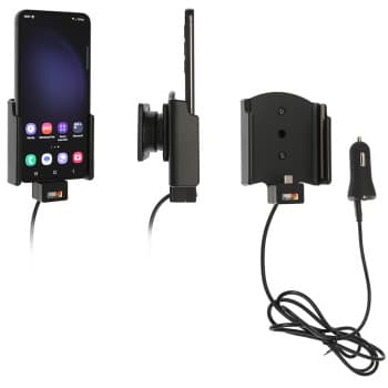 Samsung Galaxy S23 Active holder with 12V USB plug