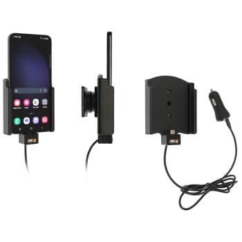 Samsung Galaxy S23 Plus Active holder with 12V USB plug