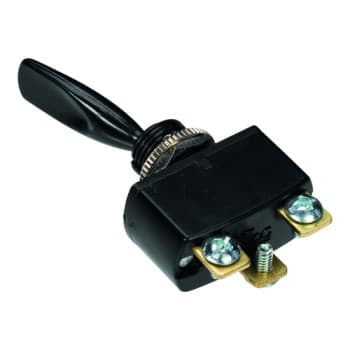 toggle switch on-off-on 12v, 25a 3 screw contacts installation dimensions ø13 mm in blister