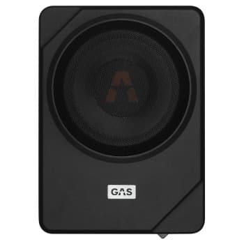 GAS MAX Level 1 Amplified Underseat Subwoofer 8"