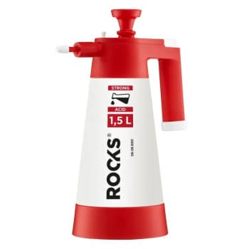 Rooks Pressure Sprayer 1.5L, suitable for acids