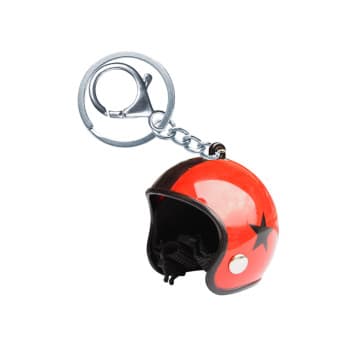 Simoni Racing Helmet Keyring - Red