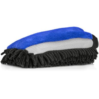 Nuke Guys 3 Way Wonder Microfiber Wash Mitt Blue
