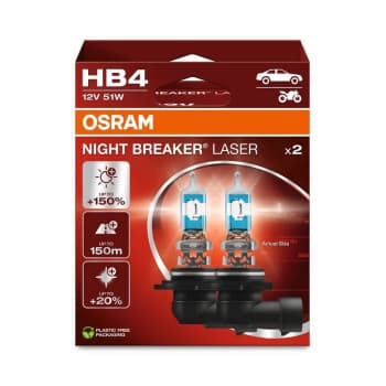 Osram Night Breaker Laser - HB4 - set of 2 pieces