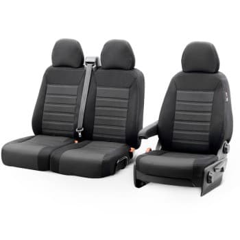 Original Design Fabric Seat Cover Set 2+1 suitable for Peugeot Boxer 2020-